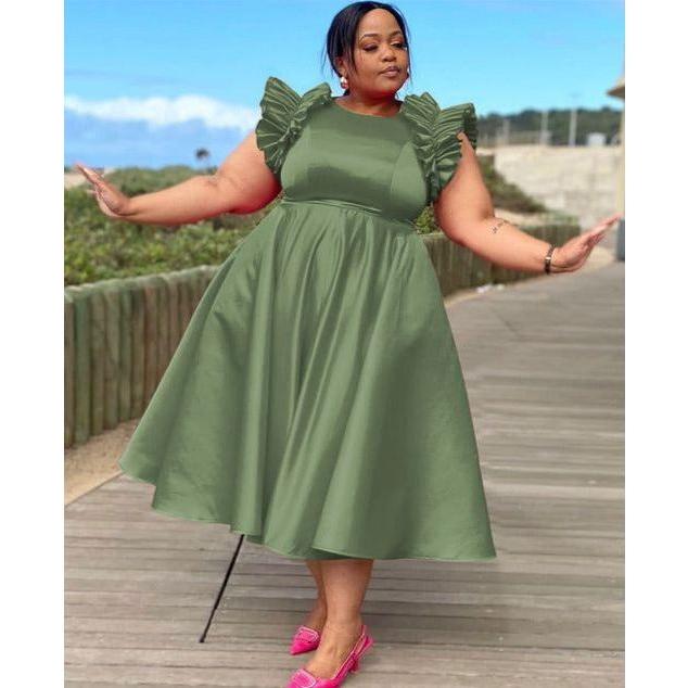 Sexy Round Neck Dress