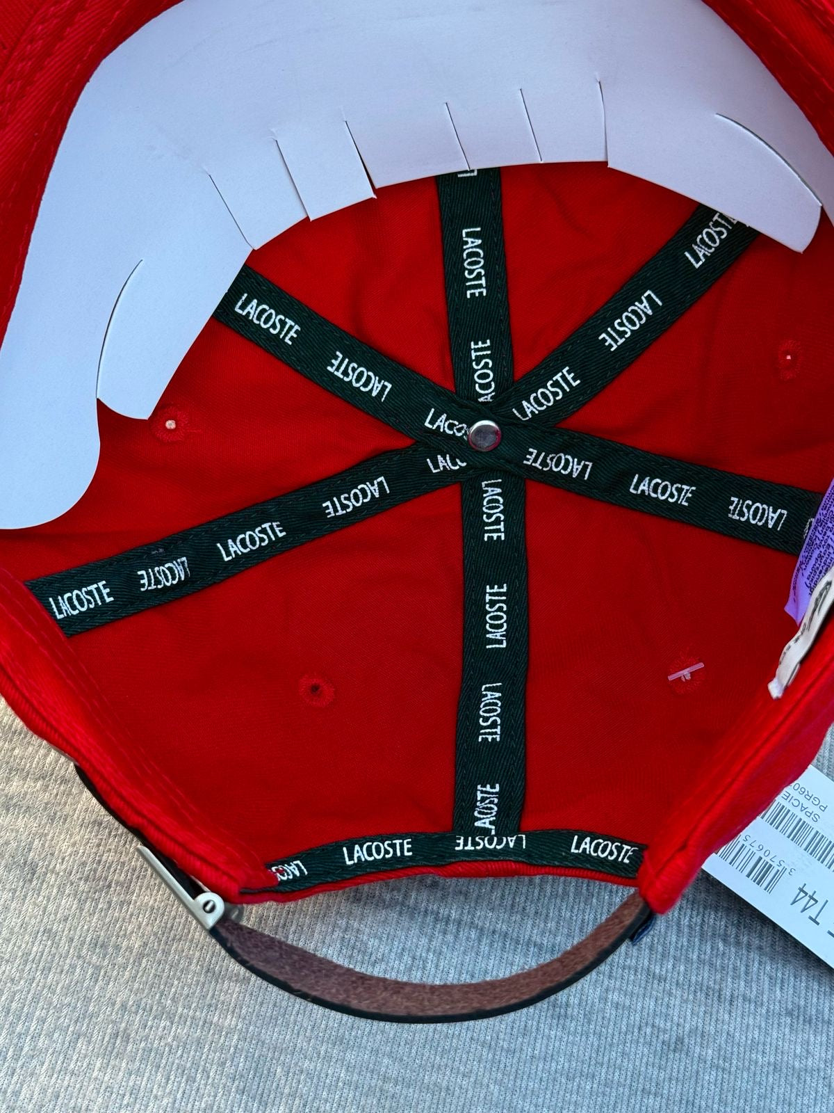 lacoste cap