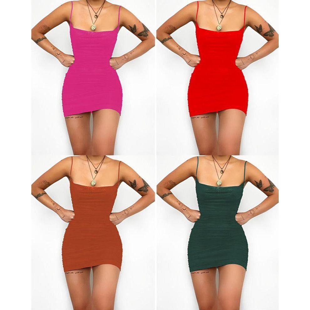 Sexy Sleeveless Mini Dress