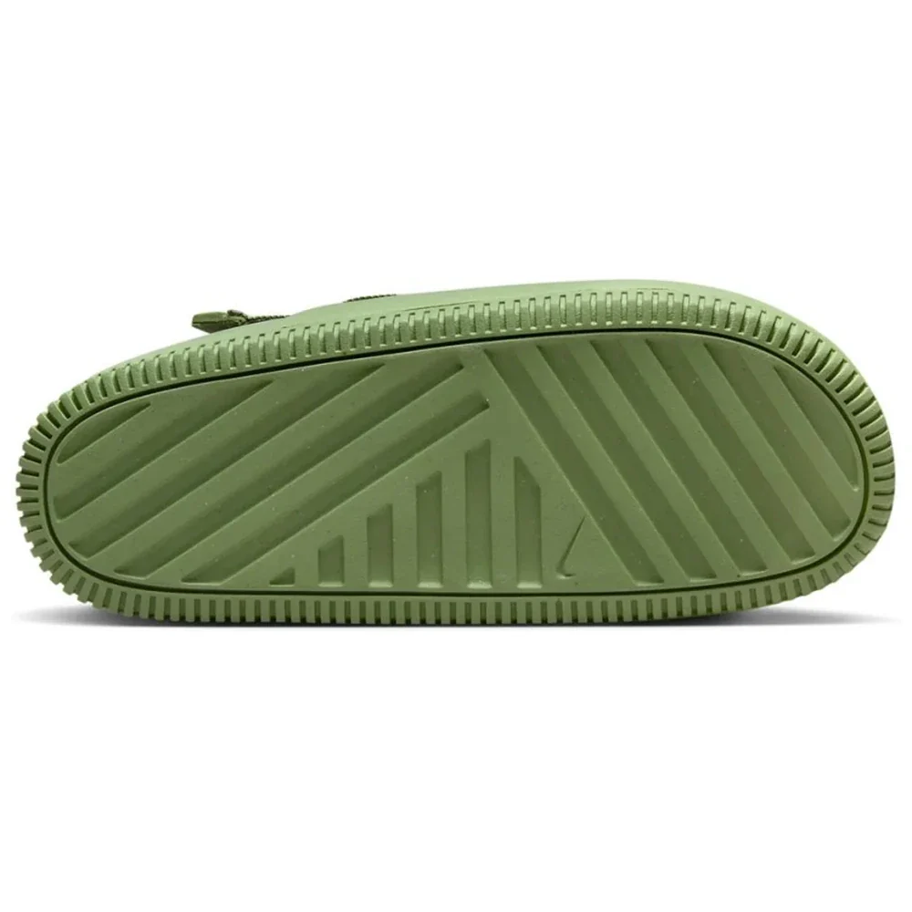Calm Mule "Oil Green" Slides