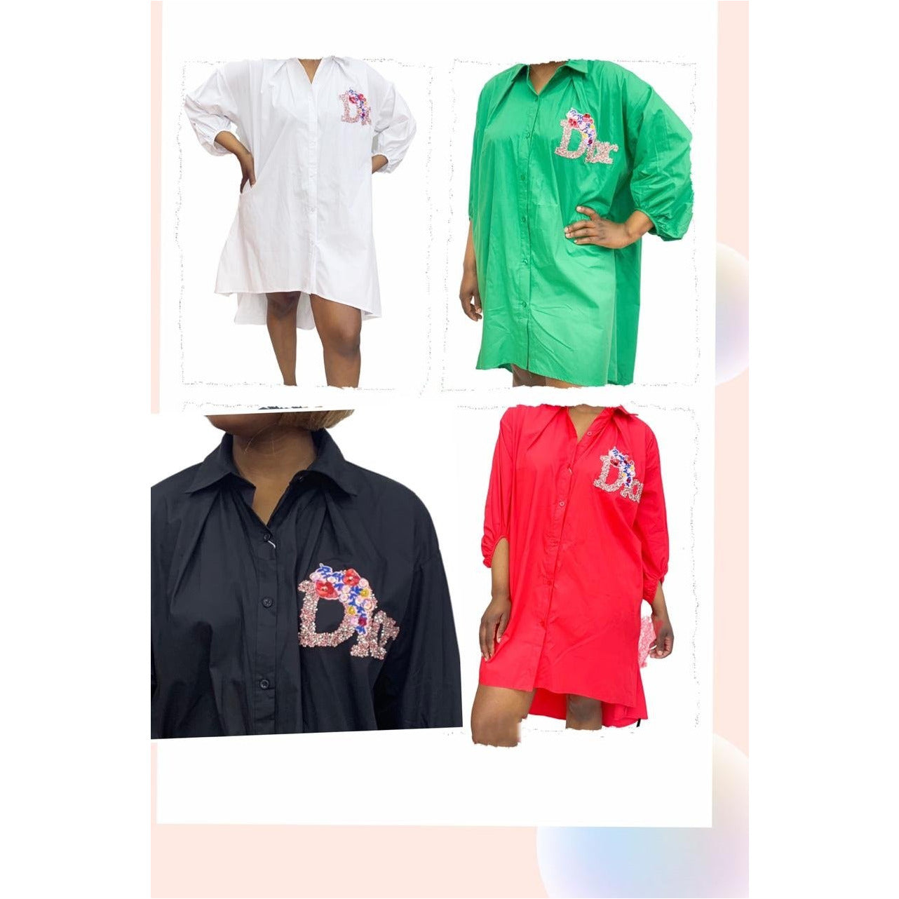 Oversized Shirt Dress.