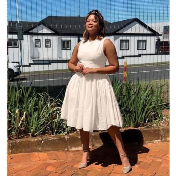 Sleeveless Corset Midi Dress