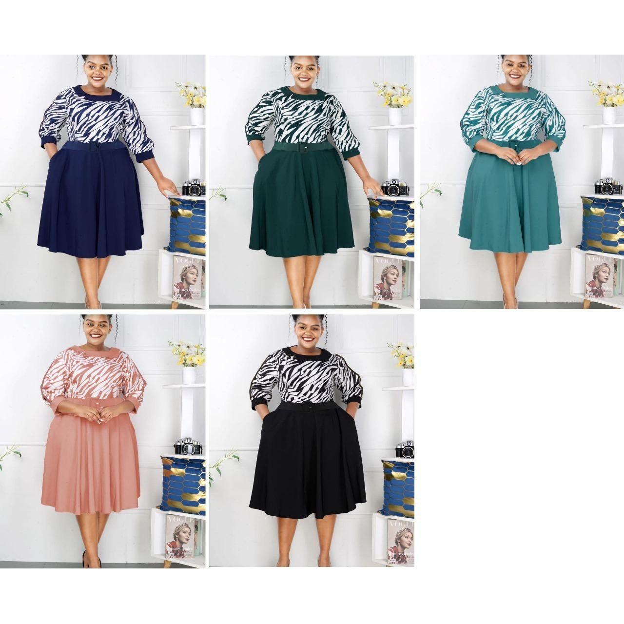 Office Style plus size Dress.