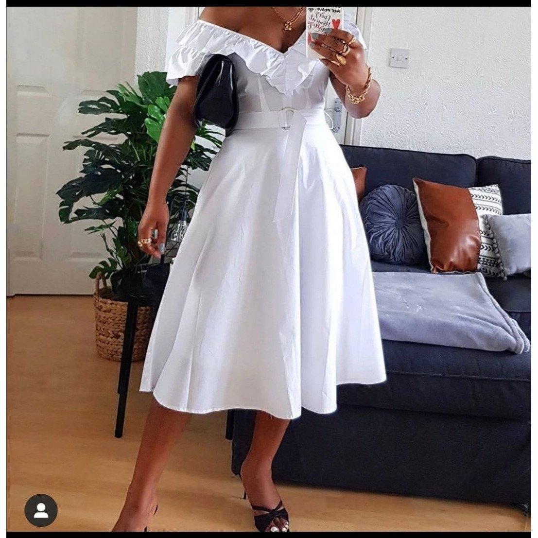 Off Shoulder Vintage dress