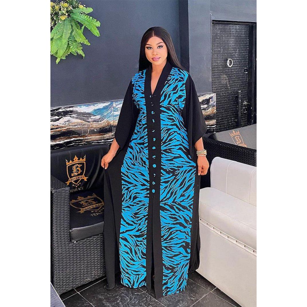 Floral Maxi Shirt Dress