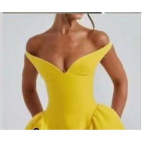 Off-Shoulder Mini Dress