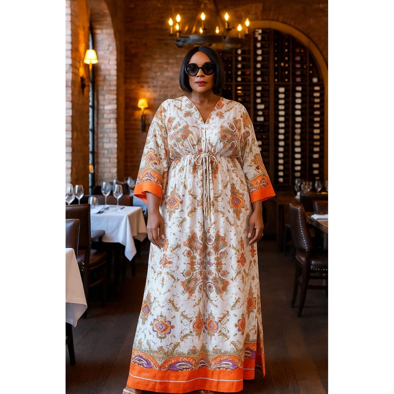 Wedding Dashiki Woman African Dress.