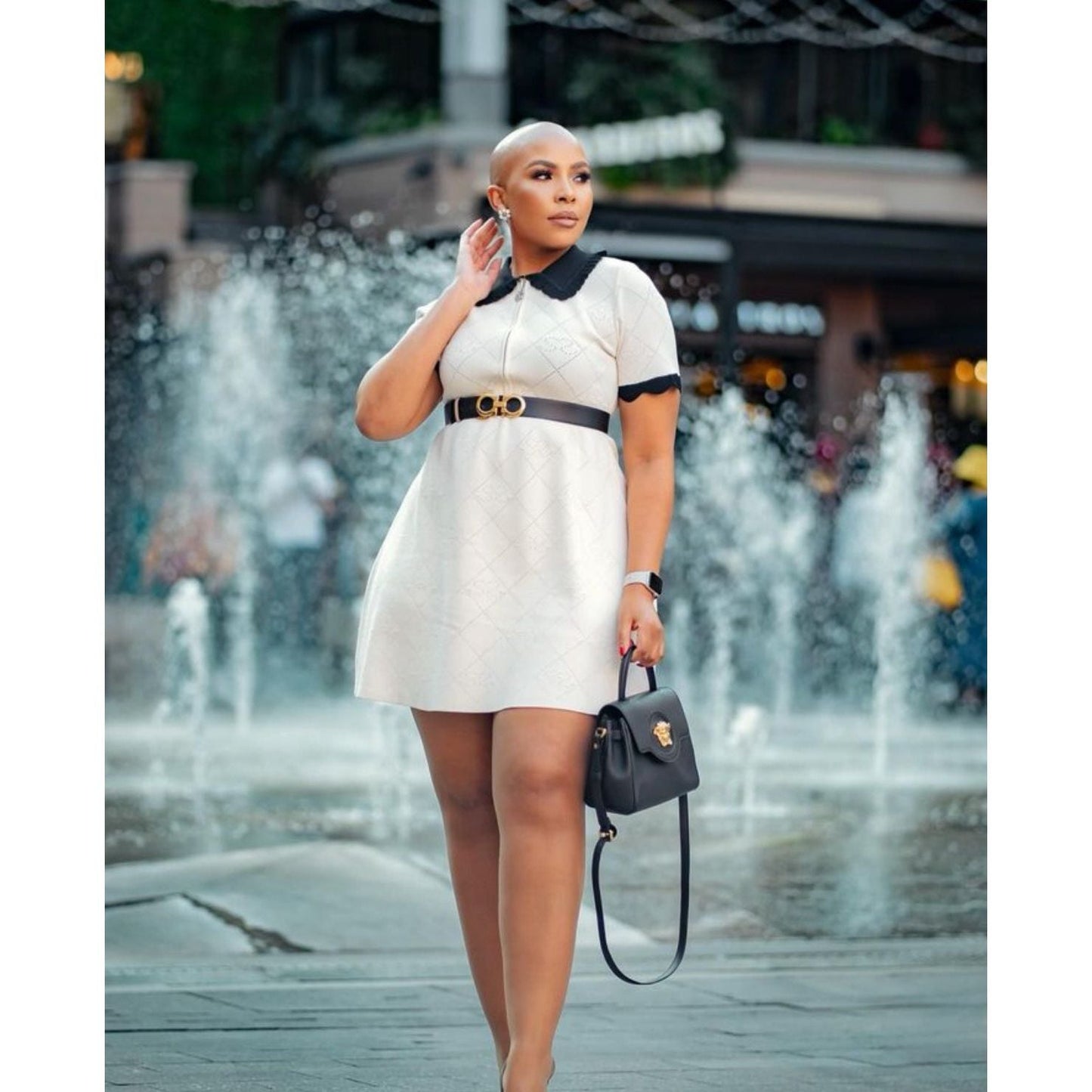 Vintage style Slim Knitted Dress.