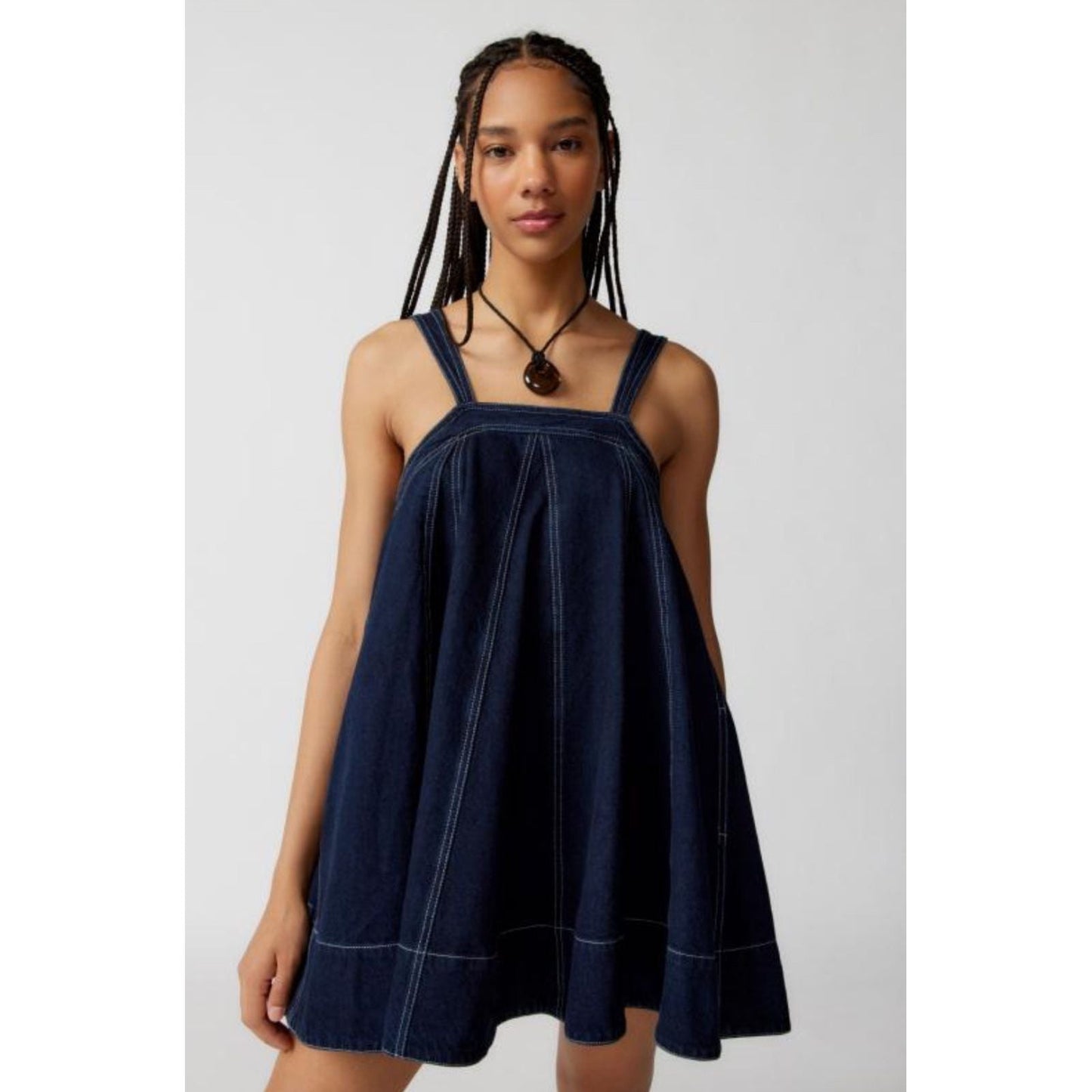 Tank Denim Mini Dress.