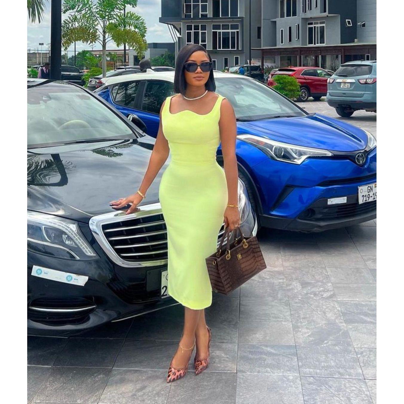 Sleeveless Bandage Bodycon Elegant Dress