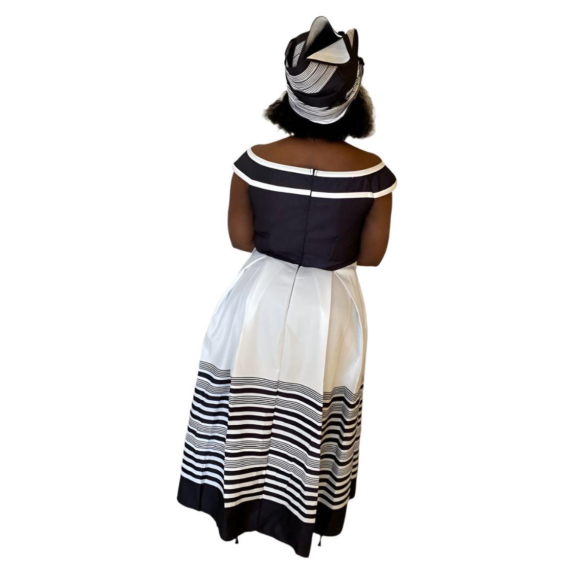 Off Shoulder Xhosa Dress
