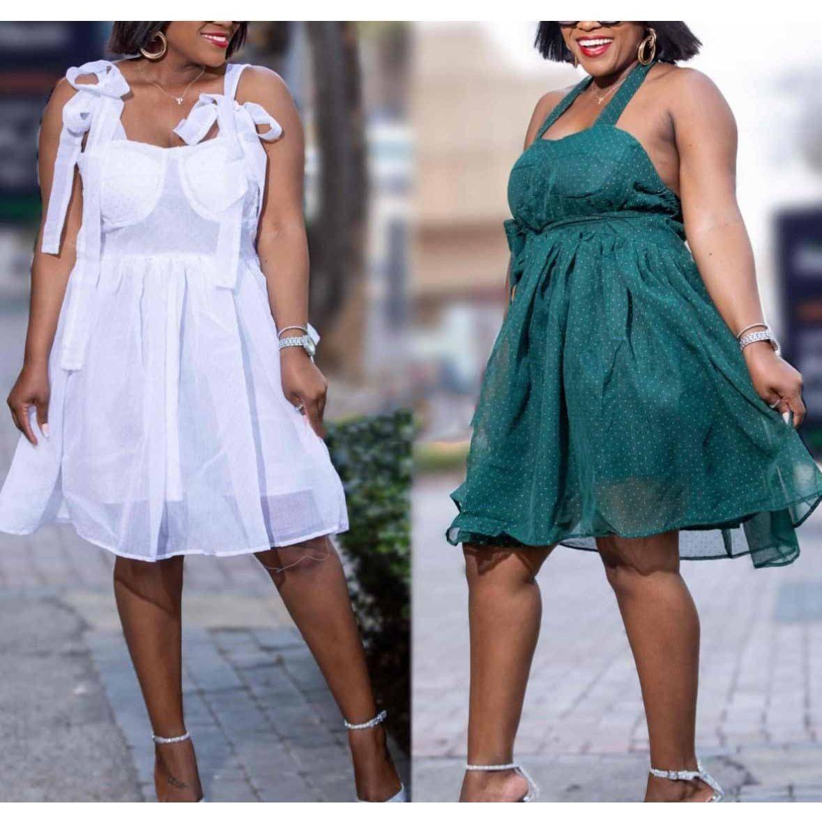 Sexy Sleeveless Lace Dress.