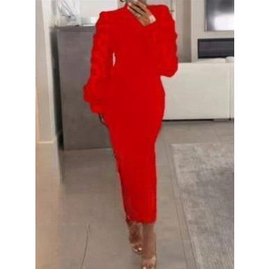 Sexy Bodycon Long Sleeve Dress