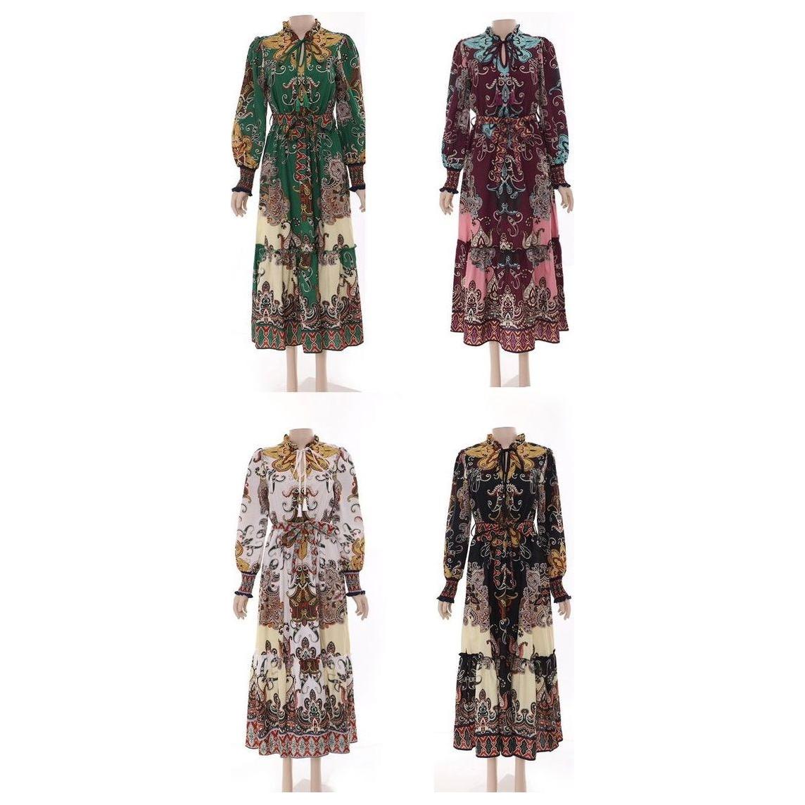 Floral Print Maxi Dress