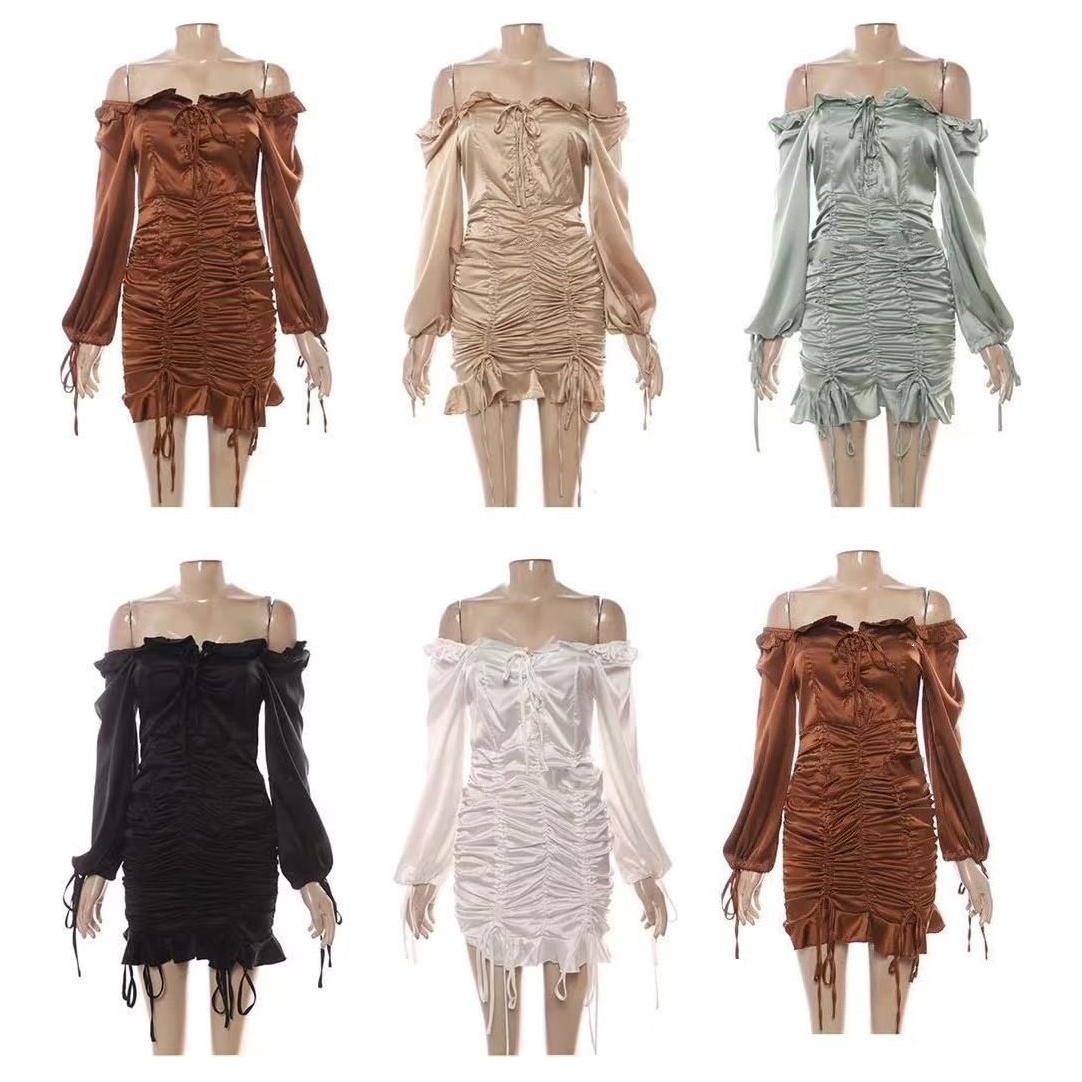 Bodycon Off Shoulder Mini Dress