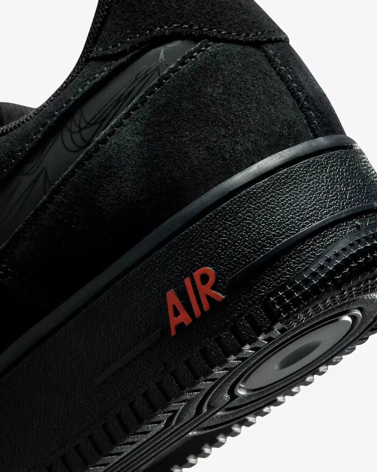 Nike Air Force 1 Low Multi-Swoosh Black