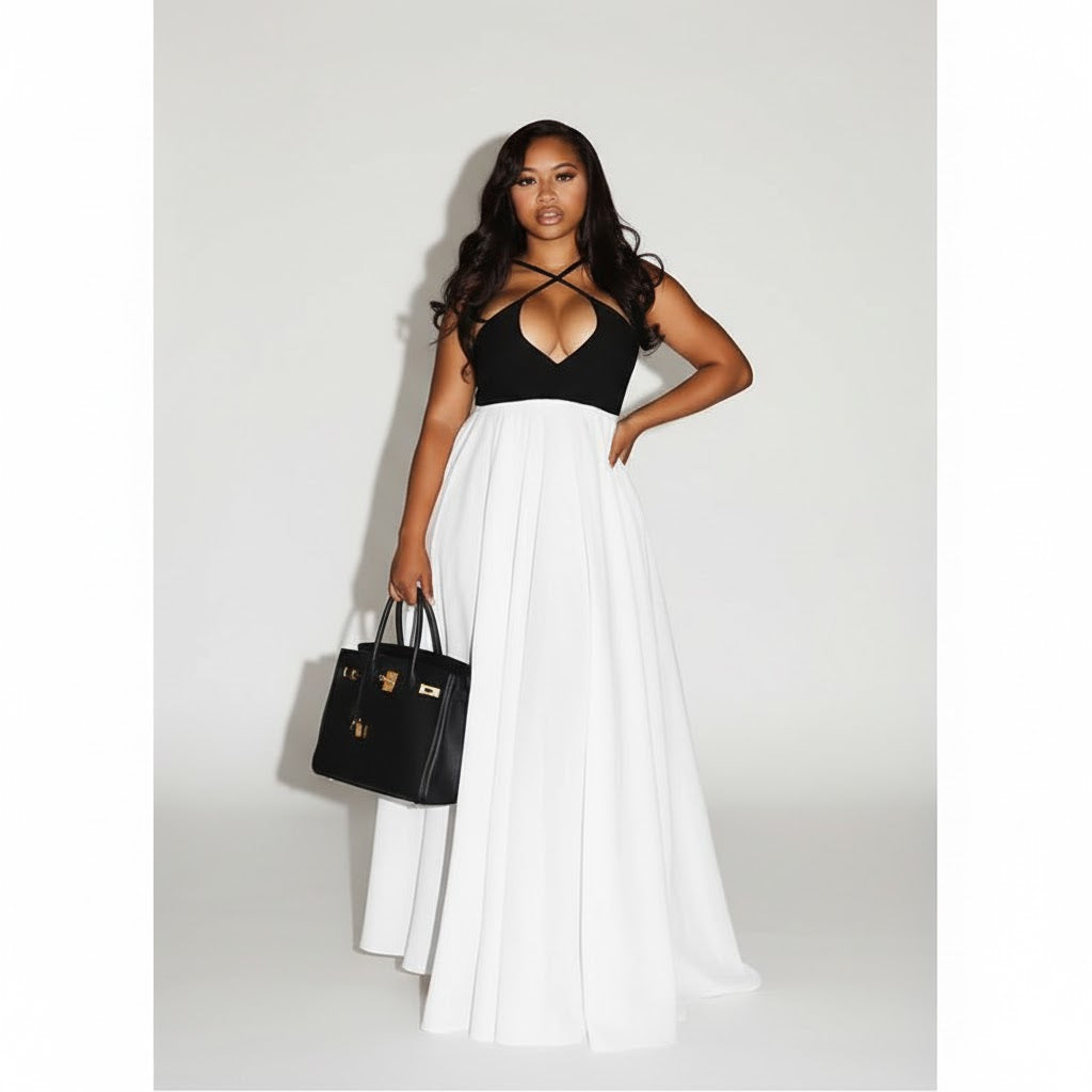 Sleeveless Backless Long Maxi Dress