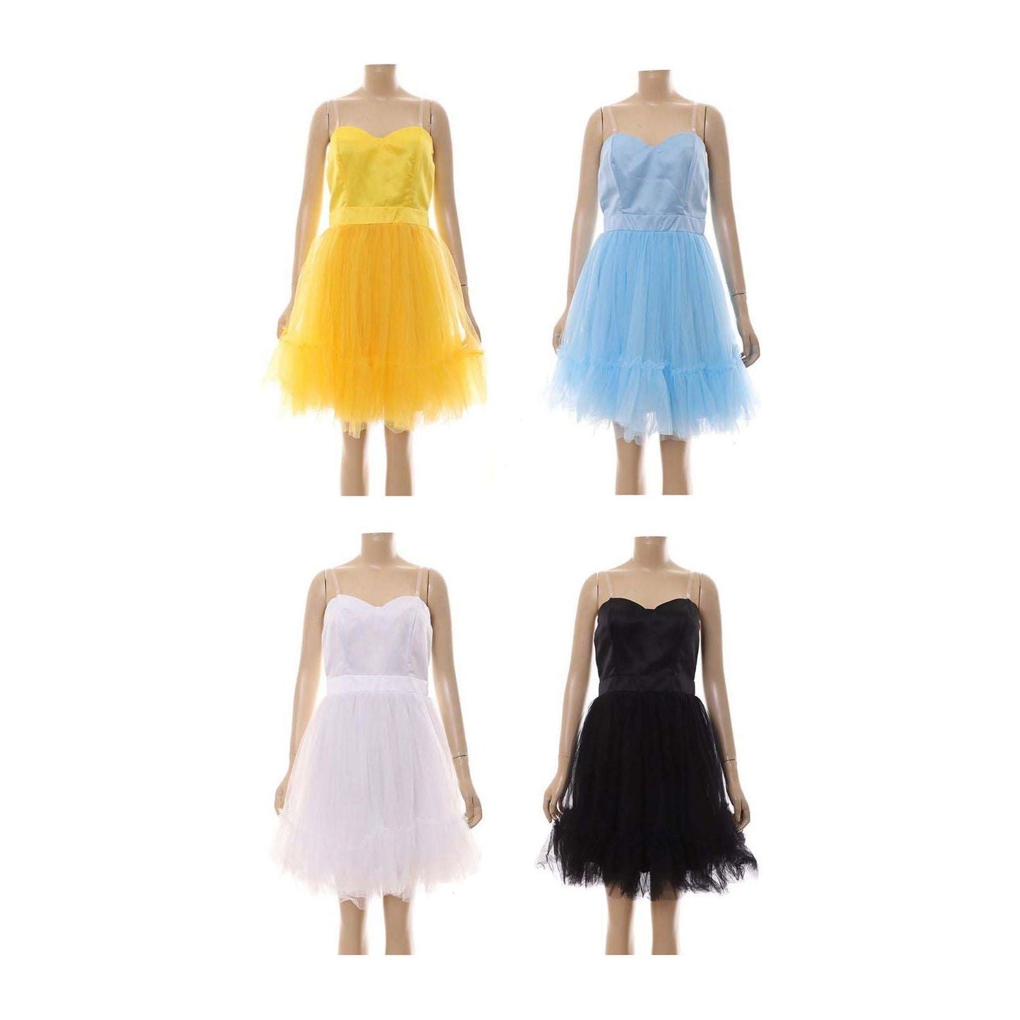 Sleeveless High Waisted Mini Dress