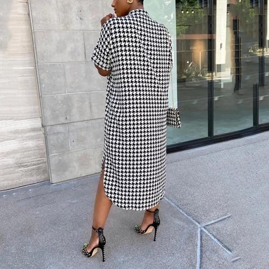 Plaid Shirt Dress.