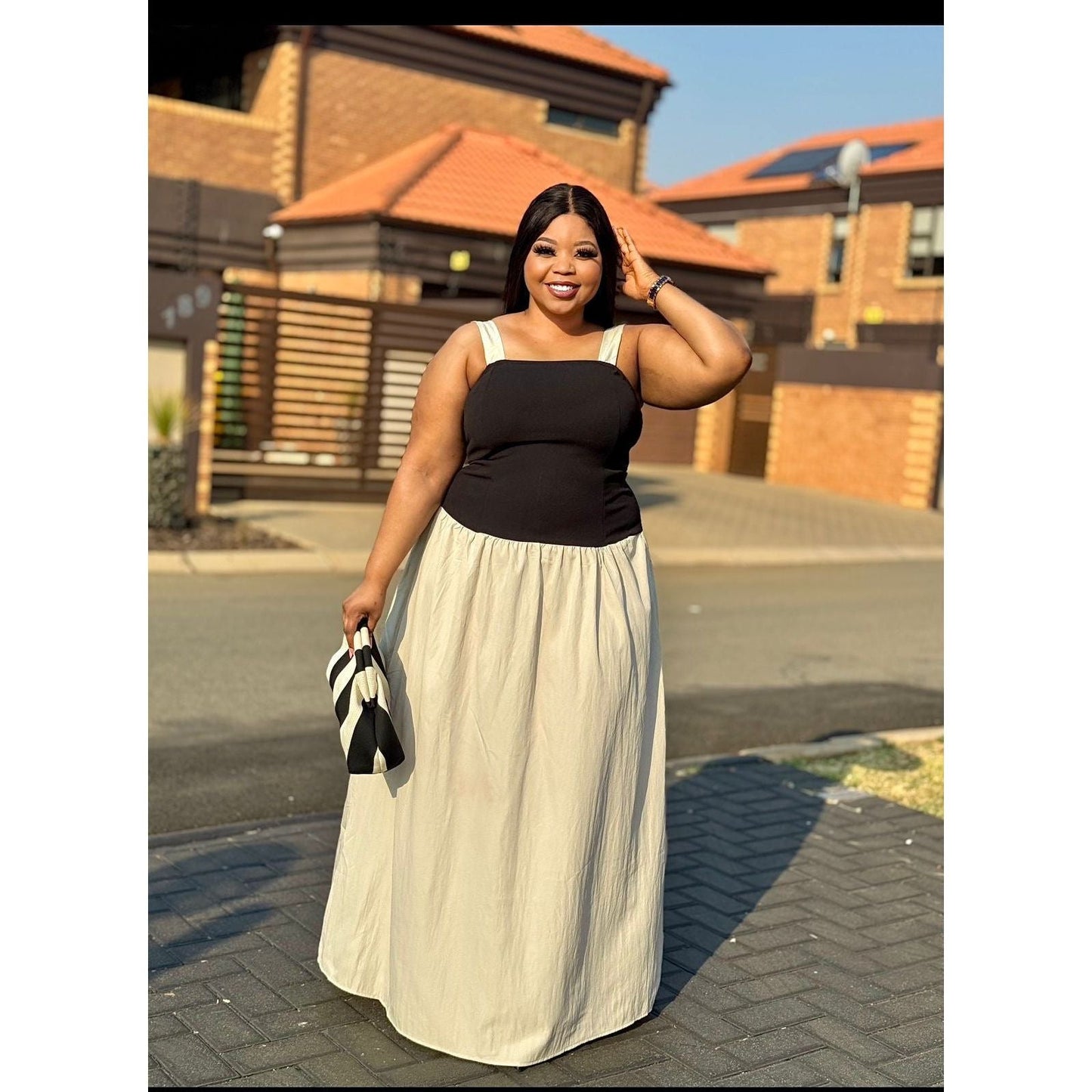 Open Shoulder Long Maxi Dress