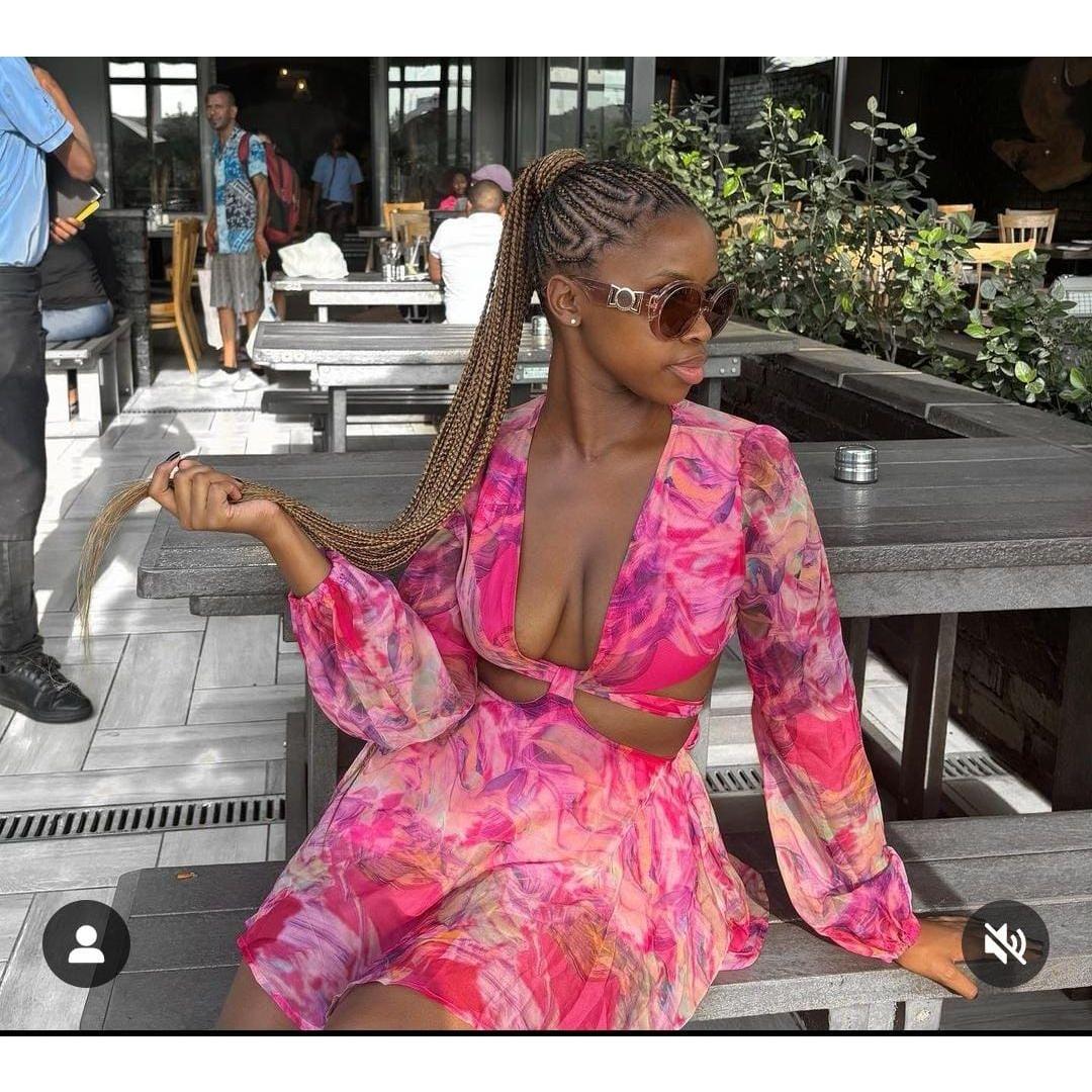 Long Sleeve Floral Top & Skirt Set