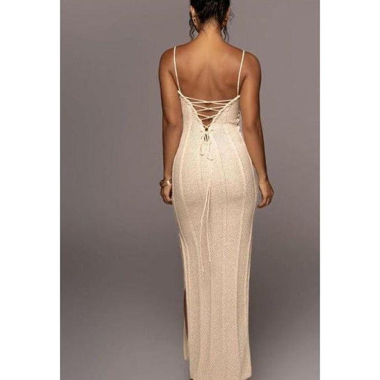 Knitted Sleeveless Dress