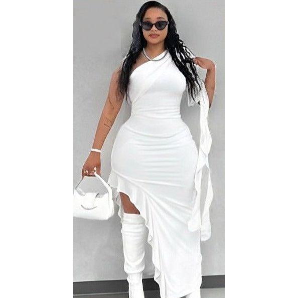 One Hand Bodycon Dress