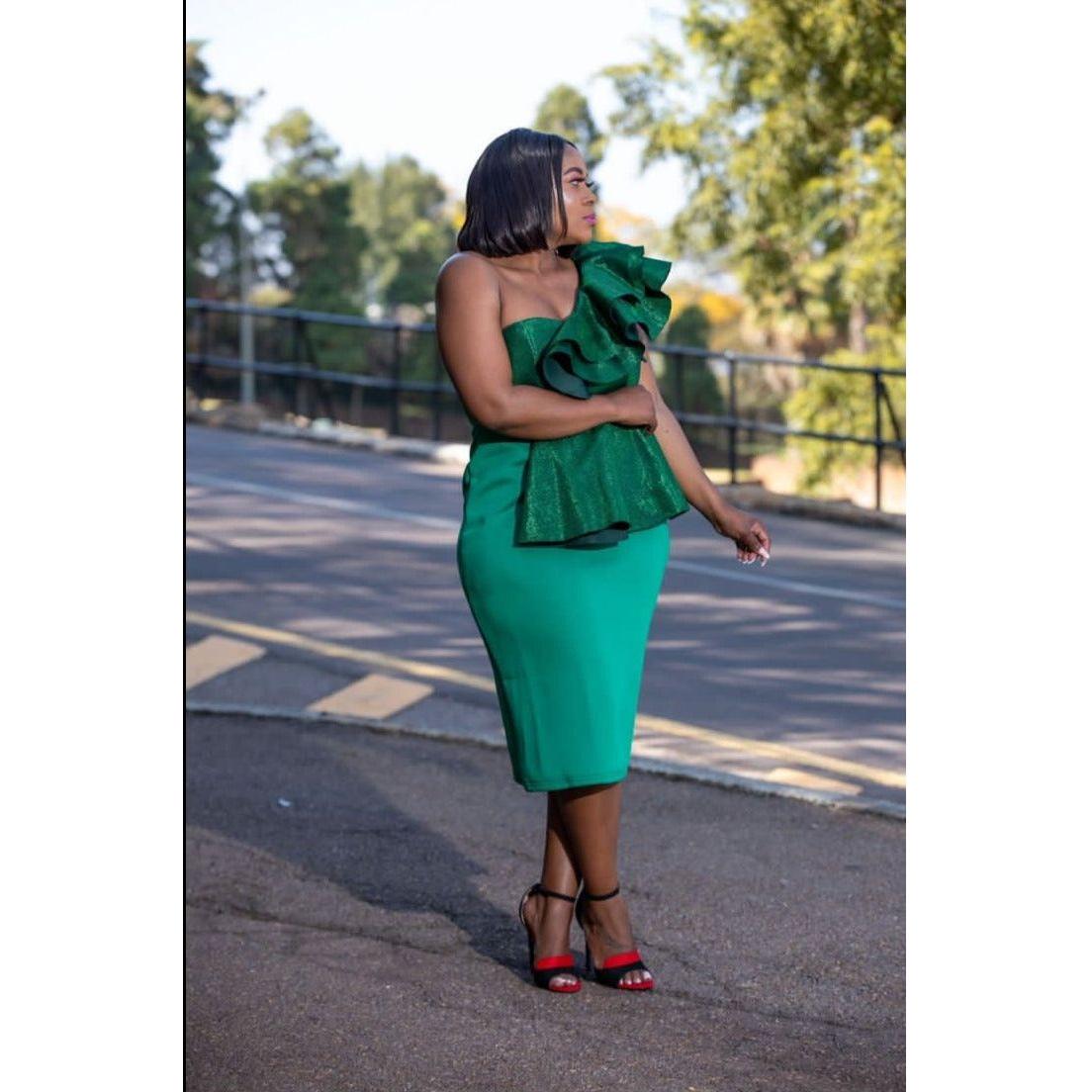 Layerd Off Shoulder Dress