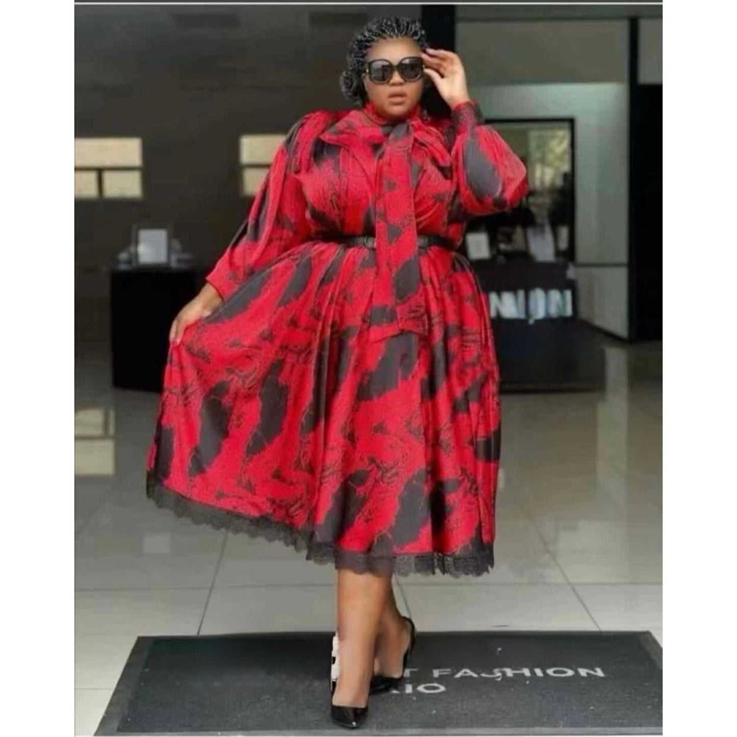 Long Sleeve Floral Maxi Dress