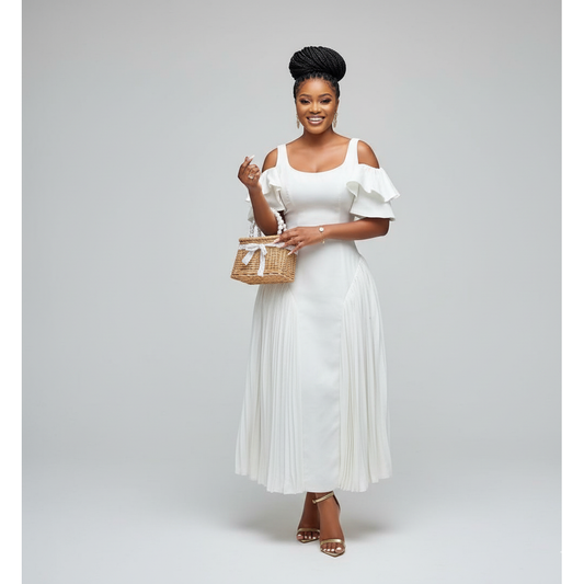 Streetwear Fashion Long Solid Dress