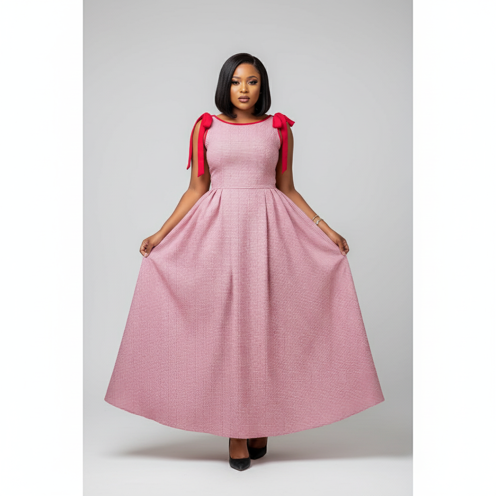 Sexy Halter Backless Solid Color Maxi Dress