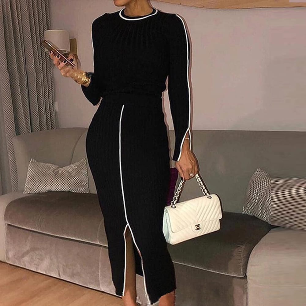 Turtleneck Bodycon Dress