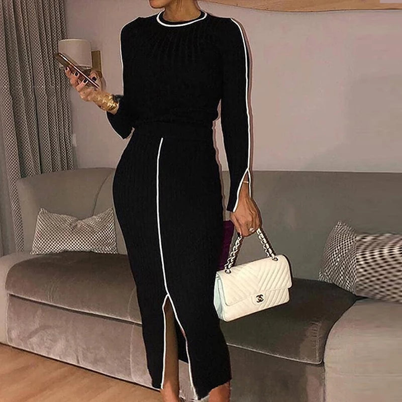 Turtleneck Bodycon Dress