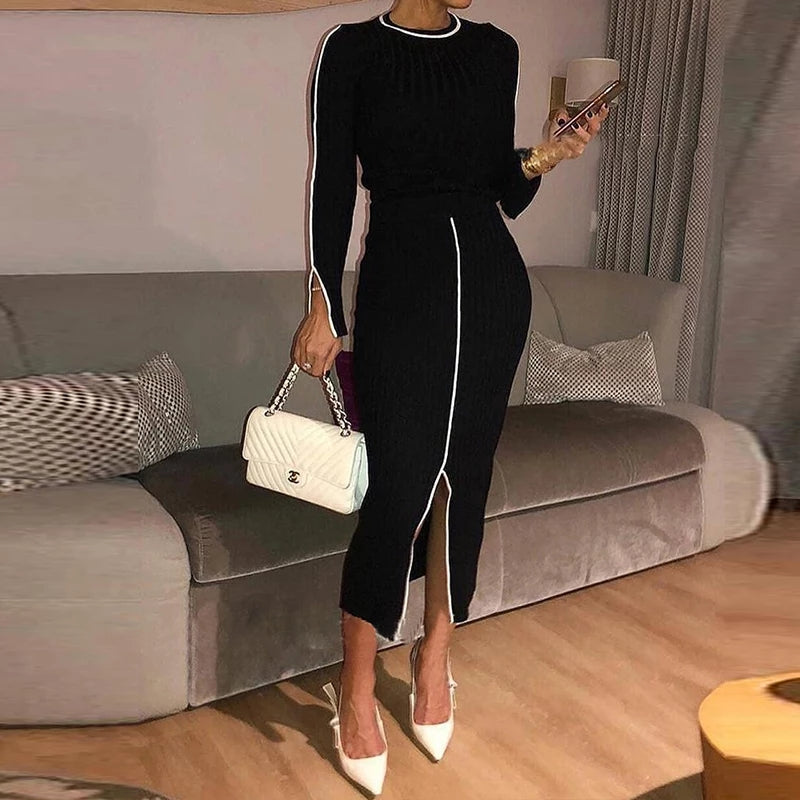 Turtleneck Bodycon Dress