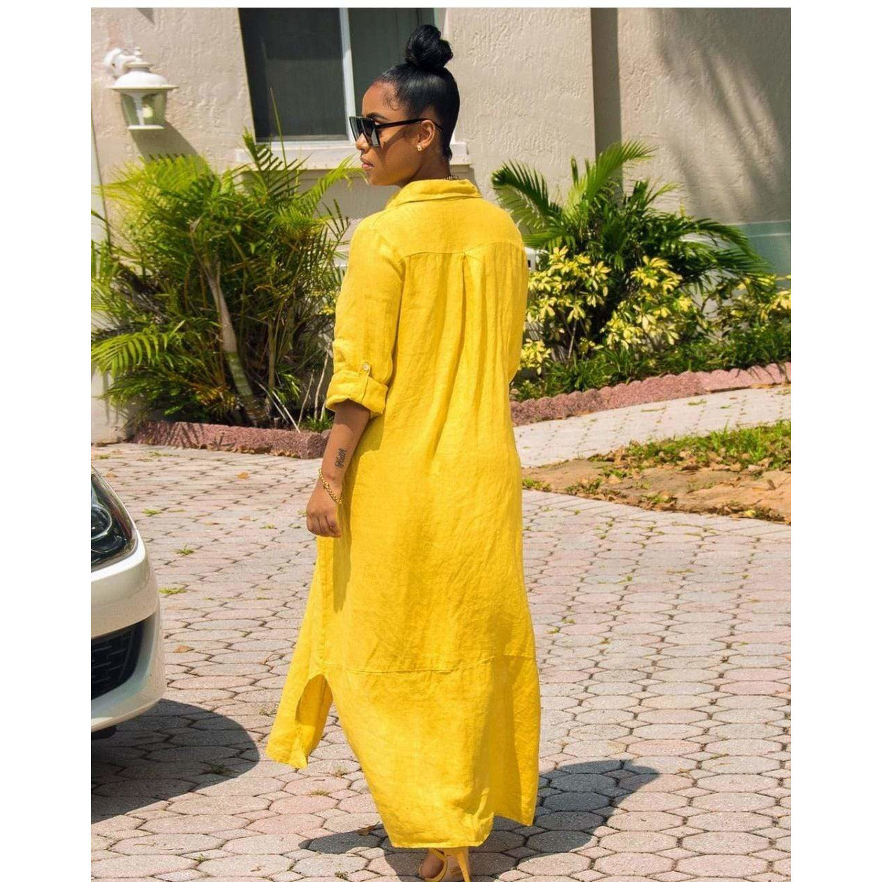 Lexi Button Up Shirt Dress 