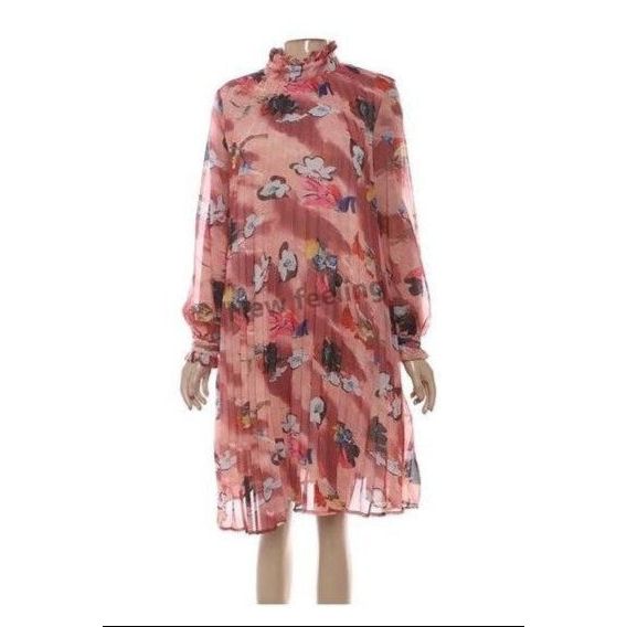 Floral Print Vintage Dress