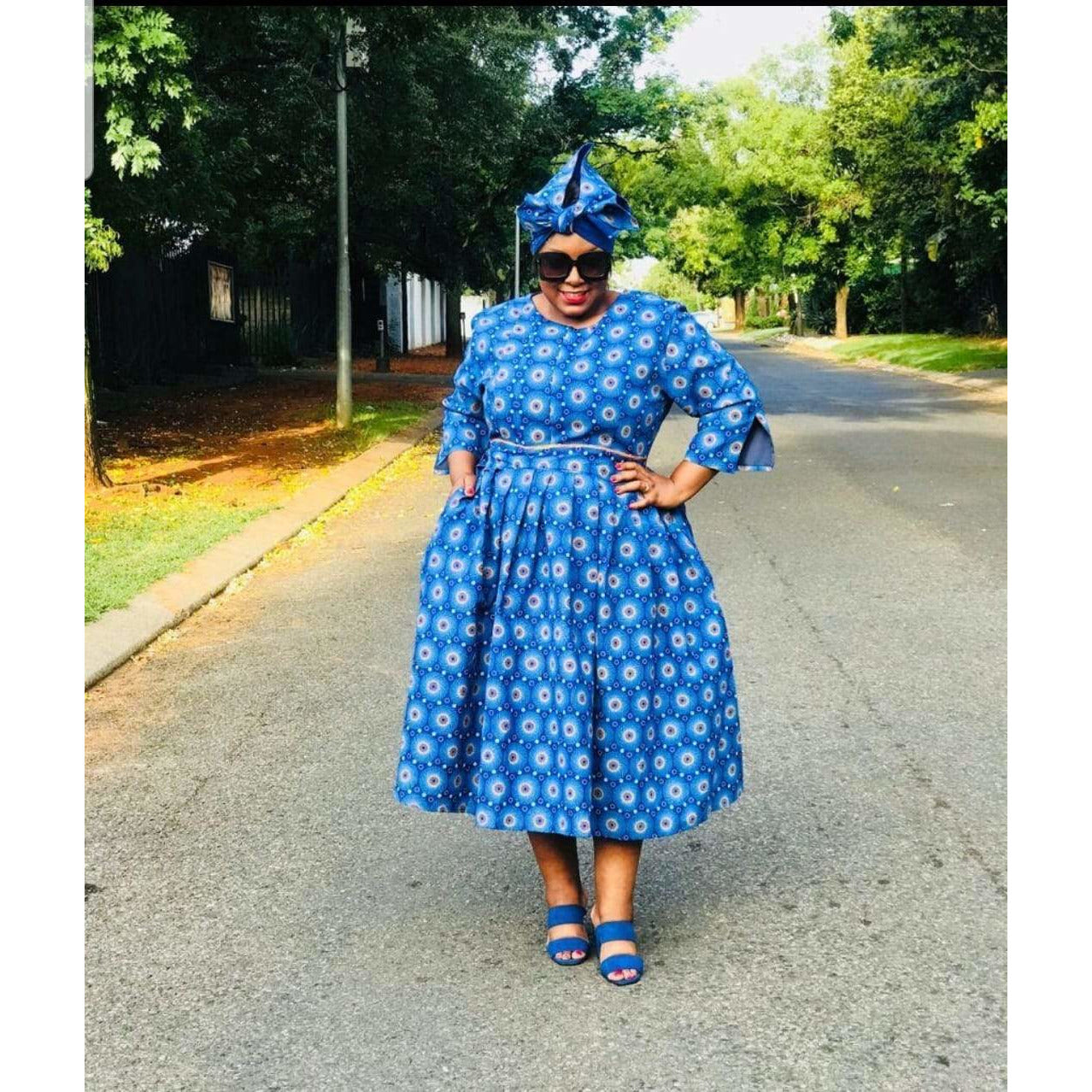 Plus Size Ankara Dress