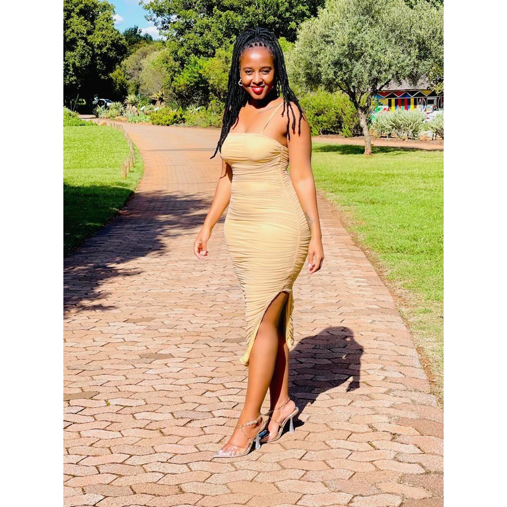 Spaghetti Strap Dress.