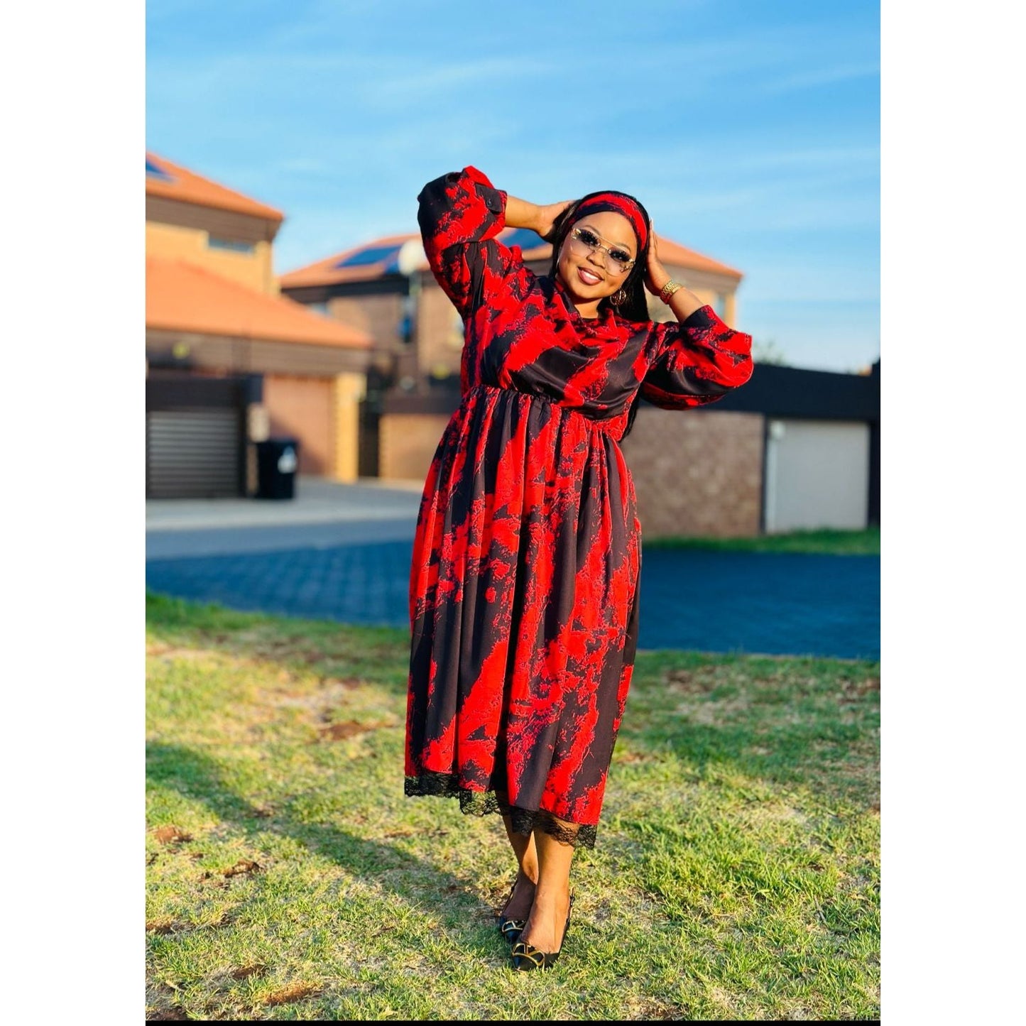 Long Sleeve Floral Maxi Dress