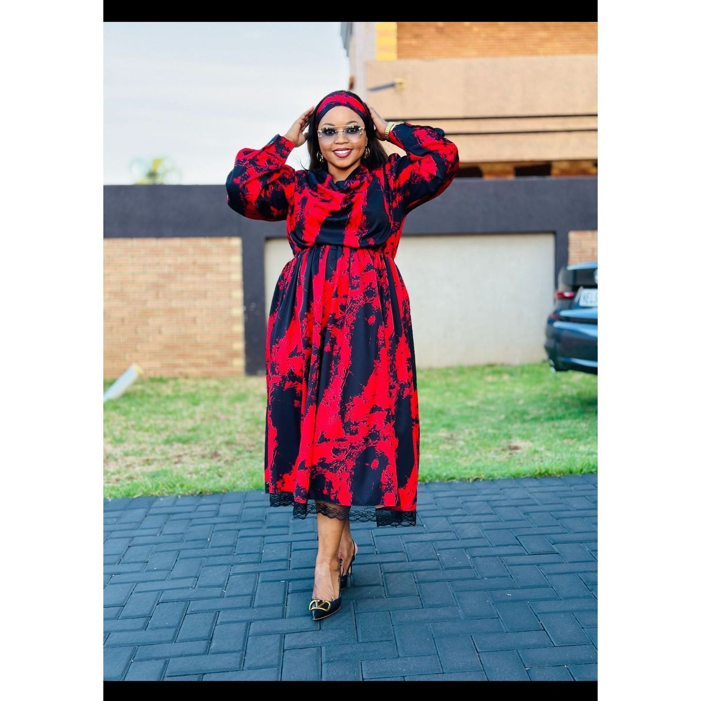 Long Sleeve Floral Maxi Dress