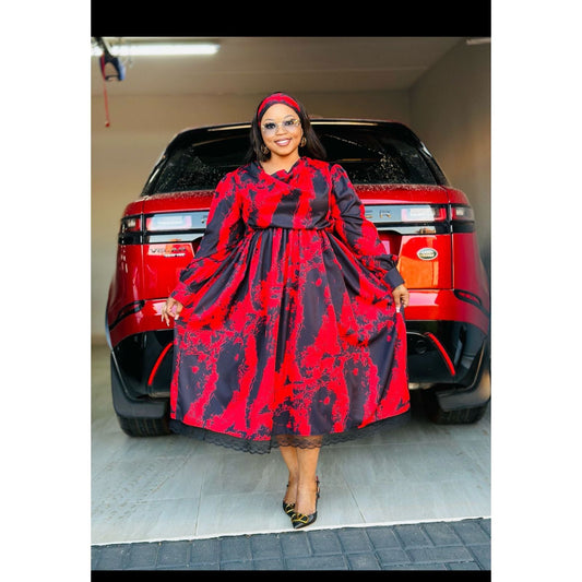 Long Sleeve Floral Maxi Dress