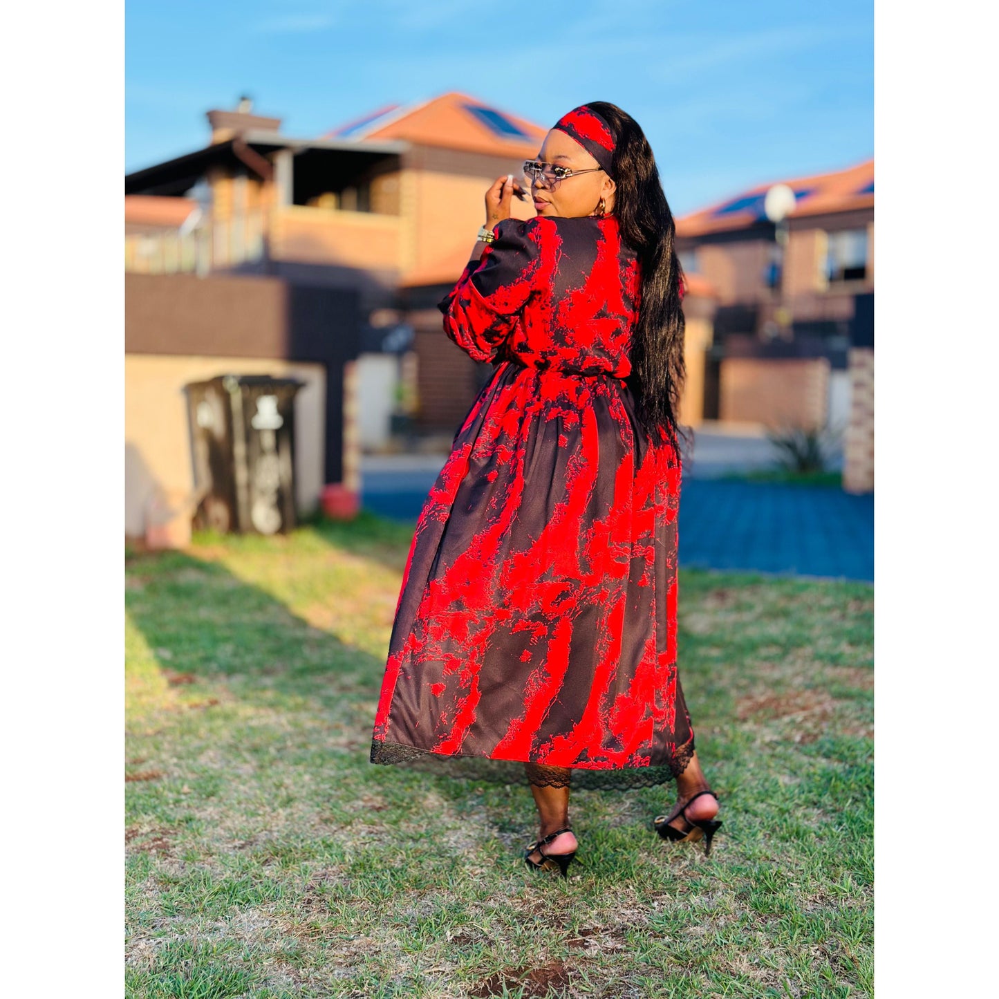 Long Sleeve Floral Maxi Dress