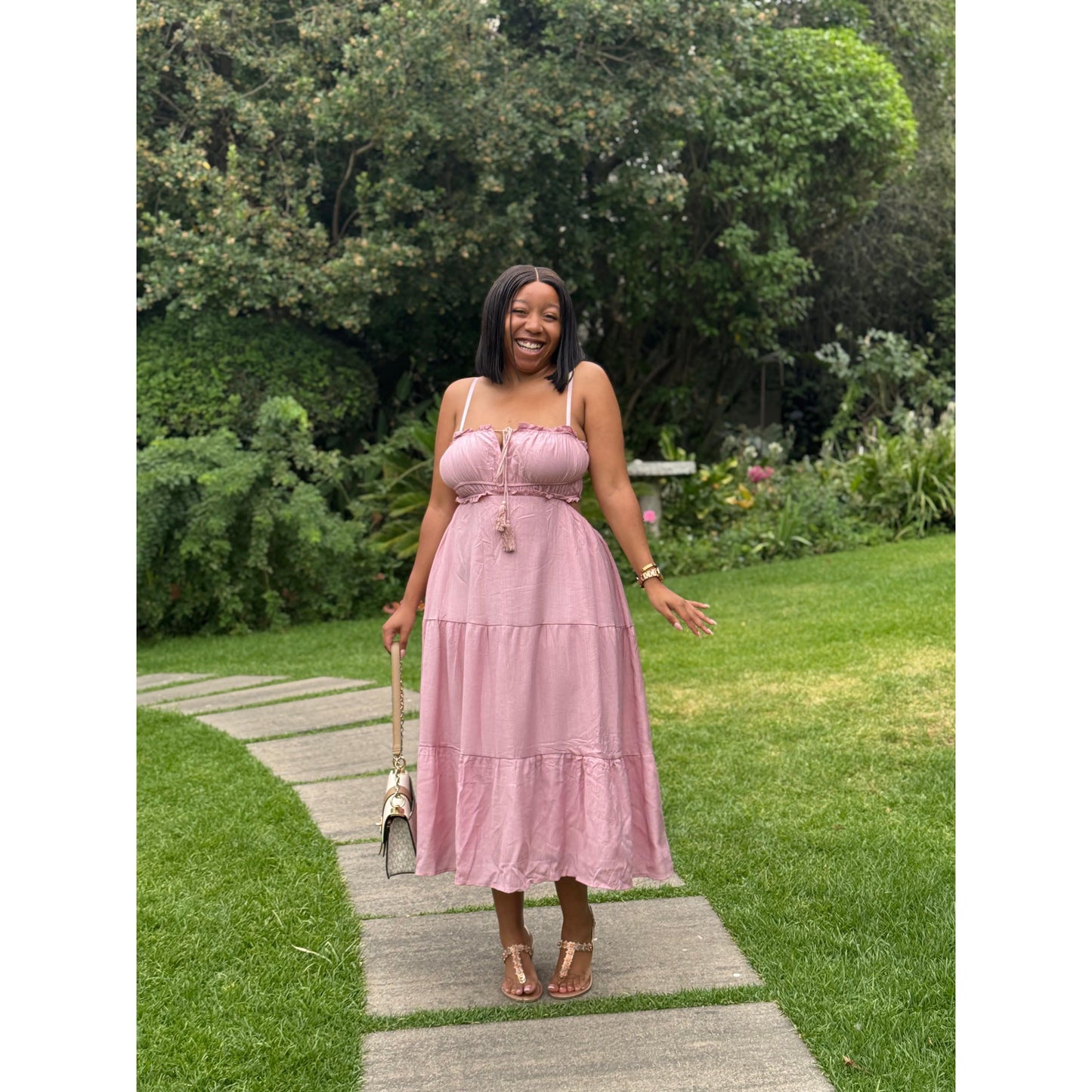 Sleeveless Backless Dress