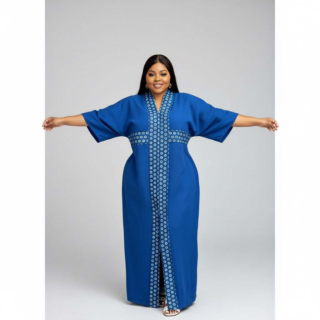 Elegant African Kimono Traditional Trending Maxi Dress