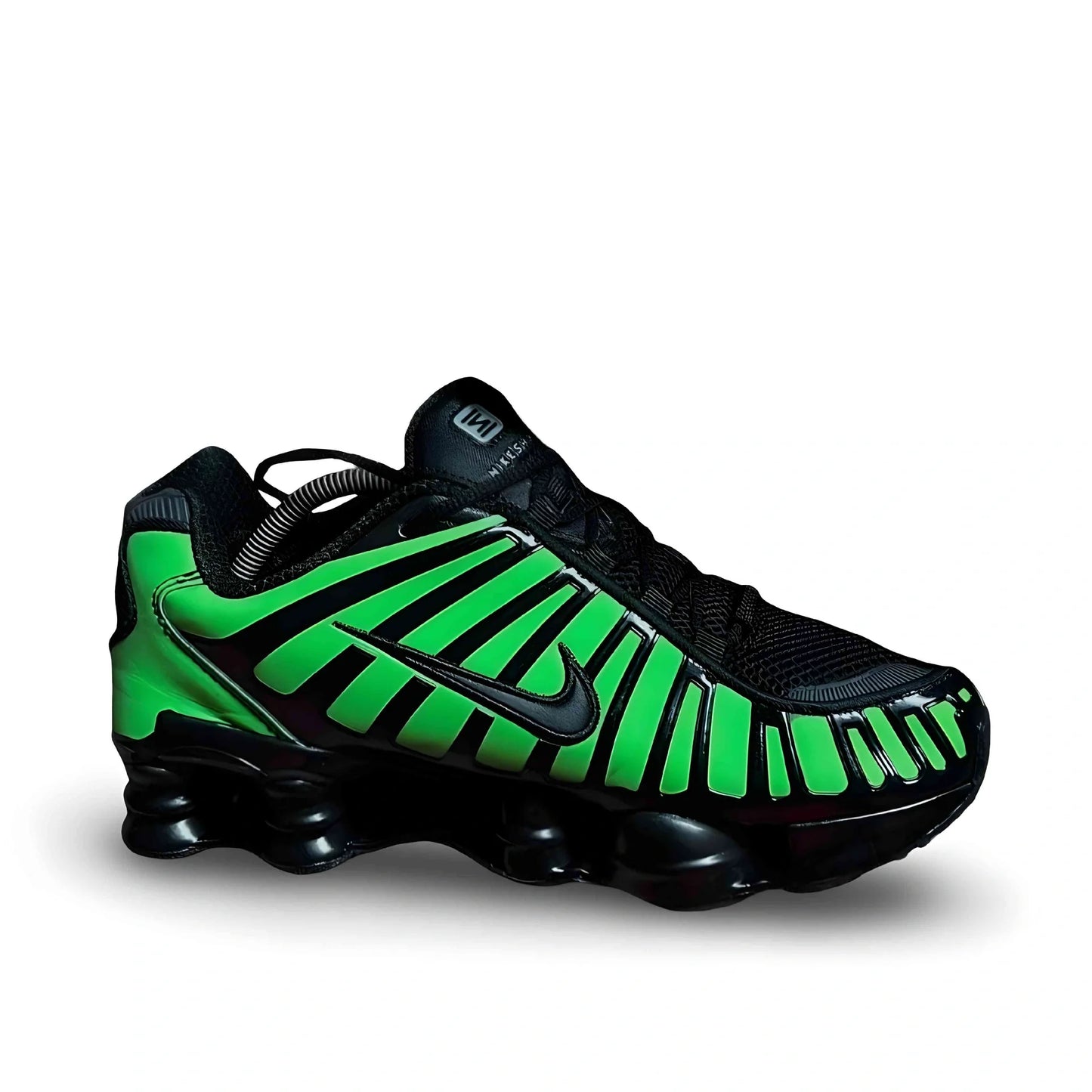 Custom Nike Shox tl 'green' thermoreactive Colour Change