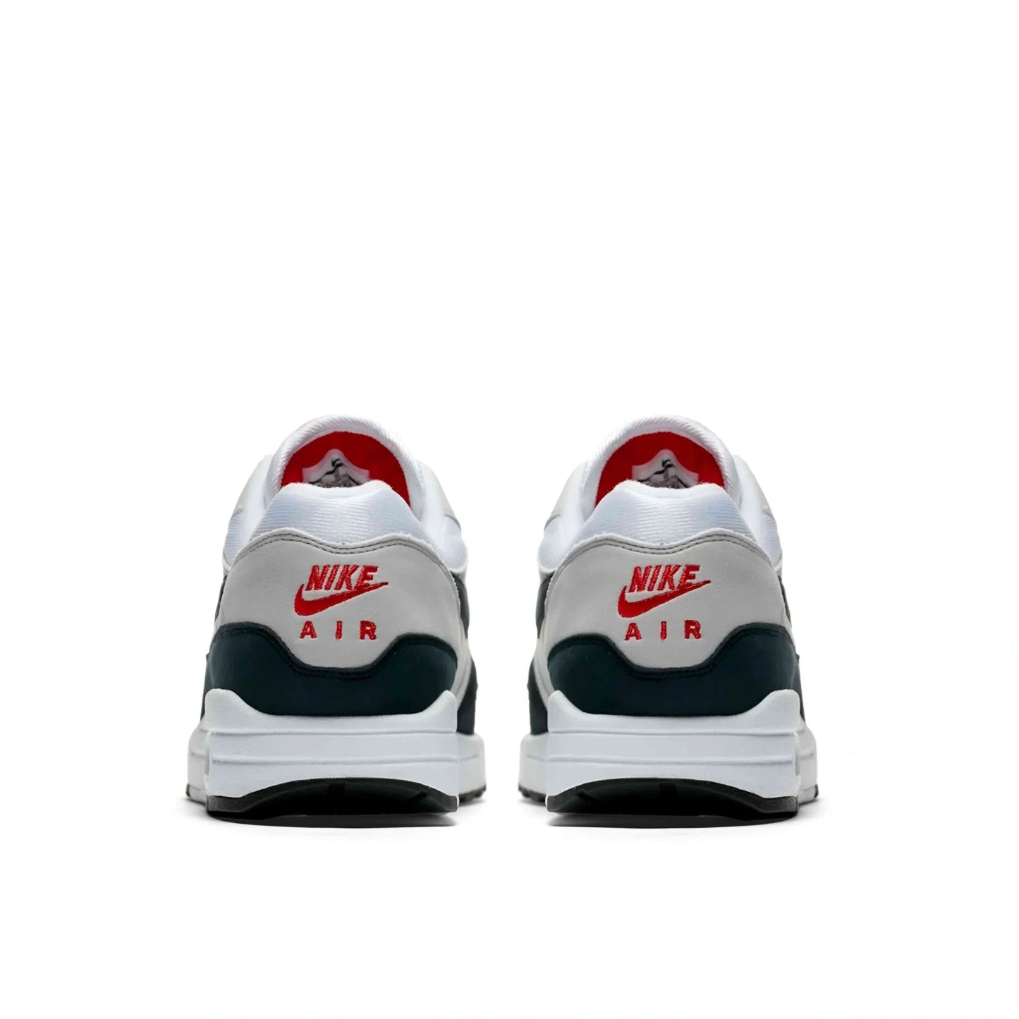 Nike Air Max 1 '86 in dark blue and red.