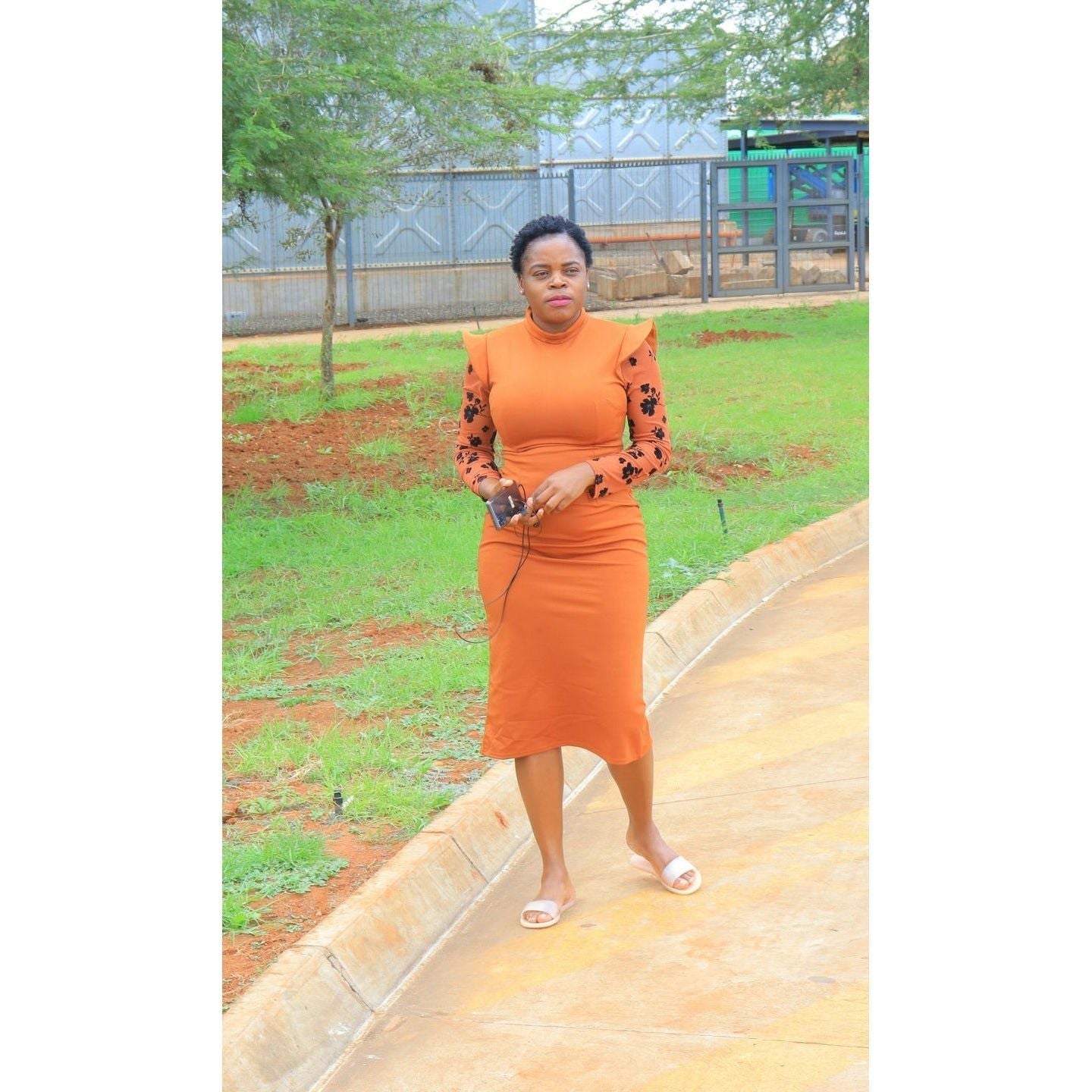 Nited Long Sleeve Bodycon Dress