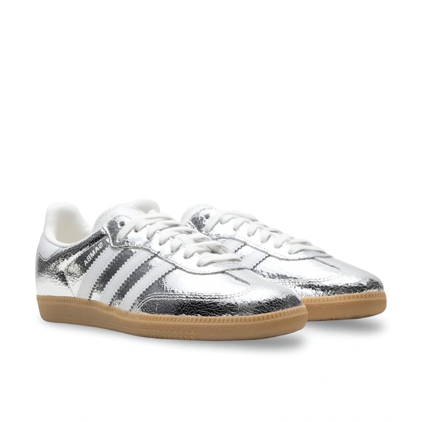 Adidas Samba OG Metallic Silver & White