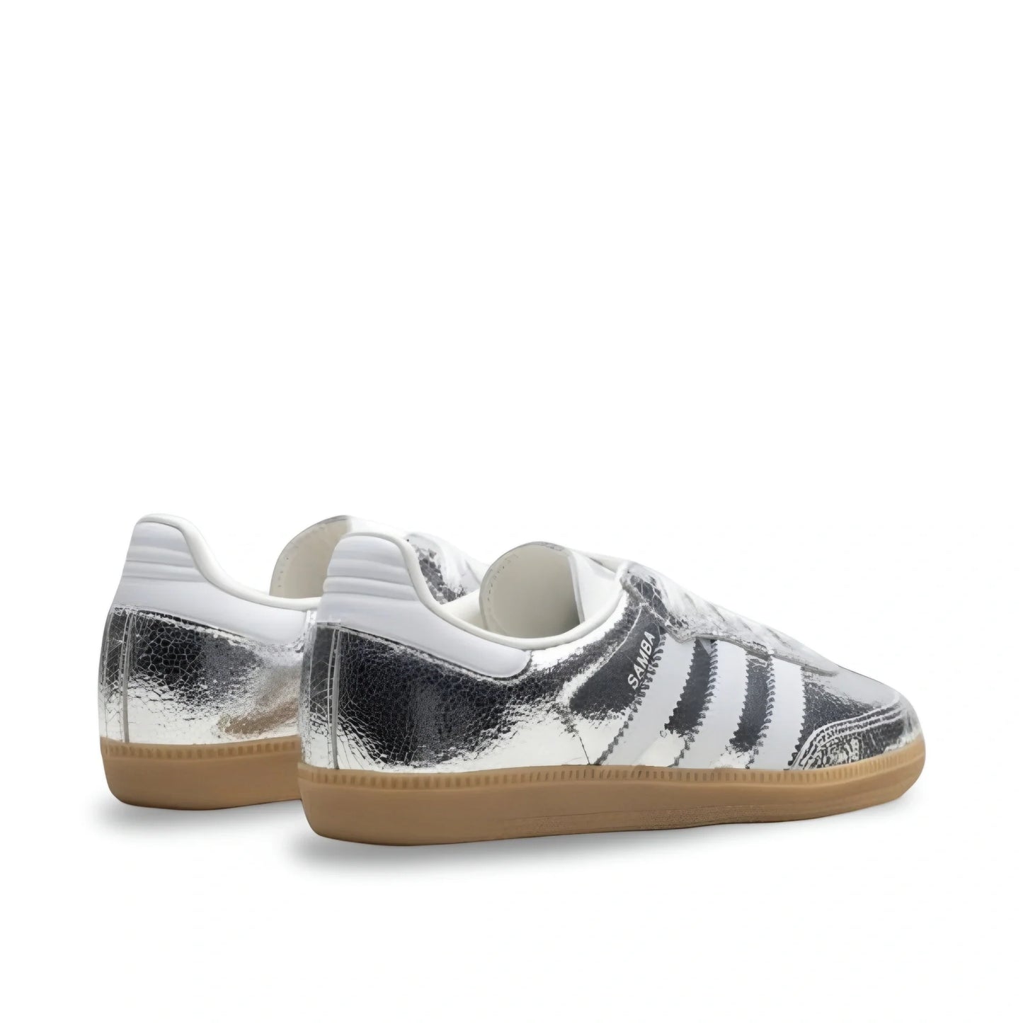 Adidas Samba OG Metallic Silver & White
