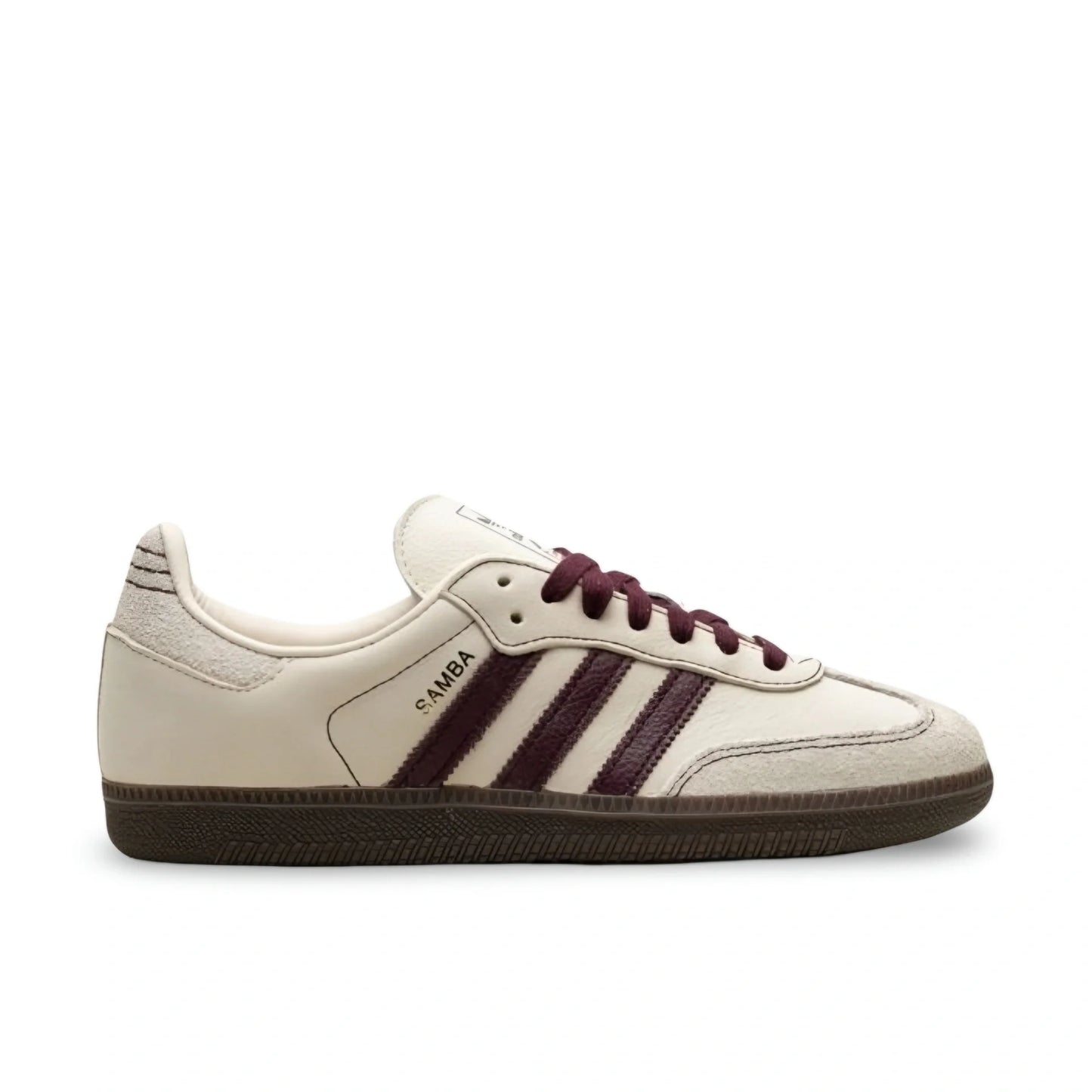 Adidas Samba OG W – Wonder White / Maroon